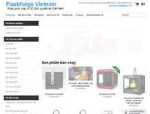 Tablet Screenshot of flashforgevietnam.com